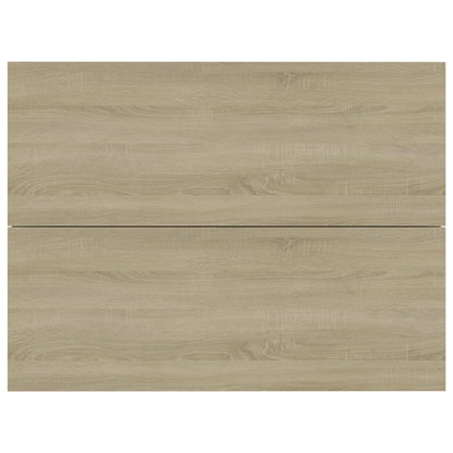 Bedside Cabinets 2 pcs Sonoma Oak 40x30x30 cm Chipboard