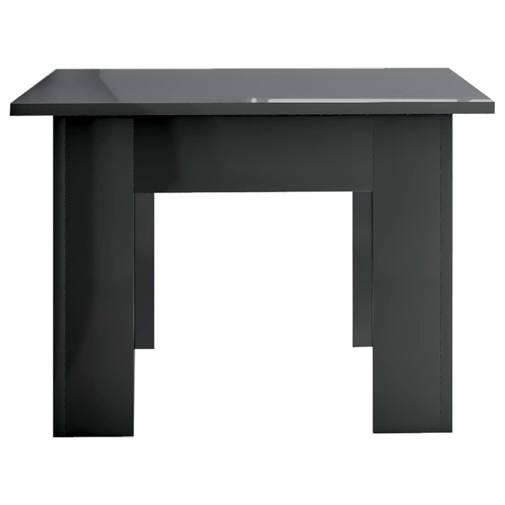 Coffee Table High Gloss Grey  Chipboard
