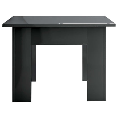 Coffee Table High Gloss Grey  Chipboard