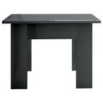 Coffee Table High Gloss Grey  Chipboard
