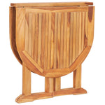 Folding Butterfly Garden Table 120x70x75 cm Solid Teak Wood