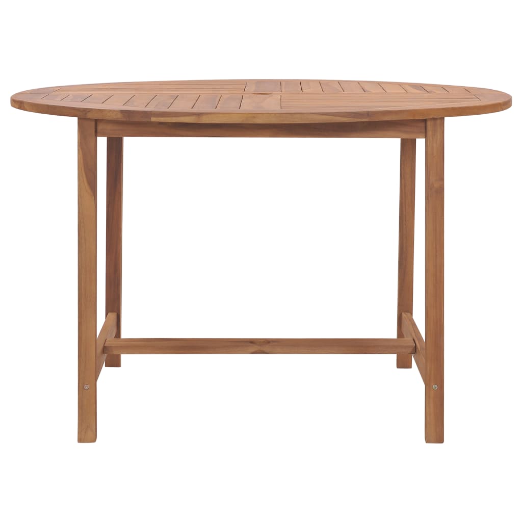 Garden Table 120x76 cm Solid Teak Wood
