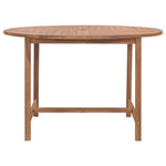 Garden Table 120x76 cm Solid Teak Wood