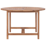 Garden Table 120x76 cm Solid Teak Wood