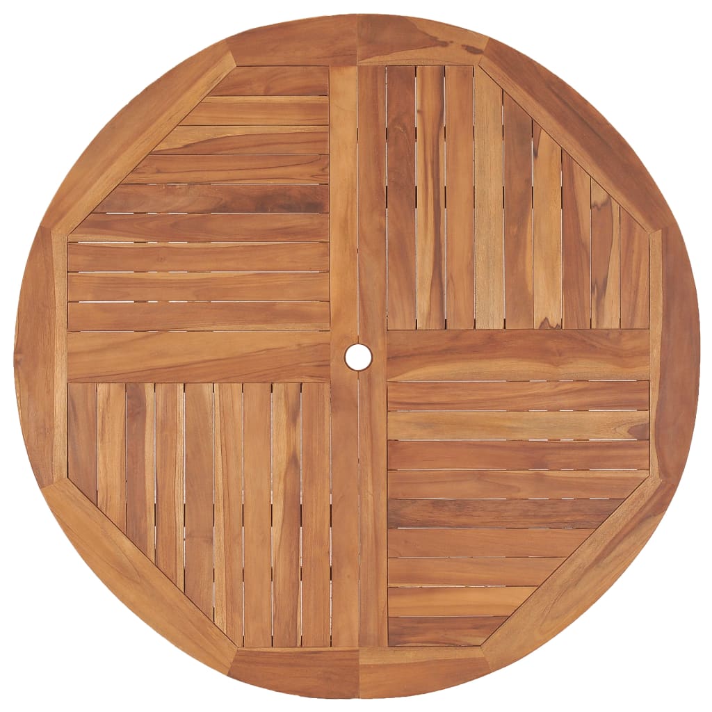 Garden Table 120x76 cm Solid Teak Wood