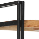 5-Tier Bookcase Solid acacia wood, steel