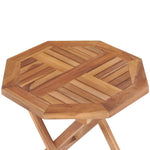 Folding Garden Table 45x45x45 cm Solid Teak Wood