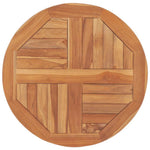 Round Teak Table Top 60cm Solid Wood | HomeAndLiving