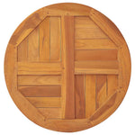 Round Teak Table Top 60cm Solid Wood | HomeAndLiving