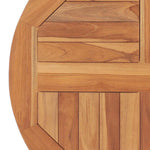 Round Teak Table Top 60cm Solid Wood | HomeAndLiving