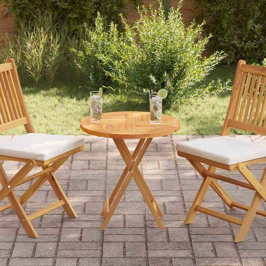 Round Teak Table Top 60cm Solid Wood | HomeAndLiving