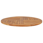 Table Top Solid Teak Wood Round 2.5 cm 90 cm