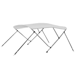 3 Bow Bimini Top White 183x180x140 cm