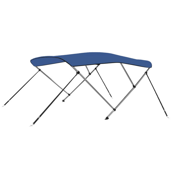  3 Bow Bimini Top Blue 183x180x140 cm