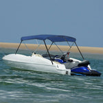 3 Bow Bimini Top Blue 183x180x140 cm