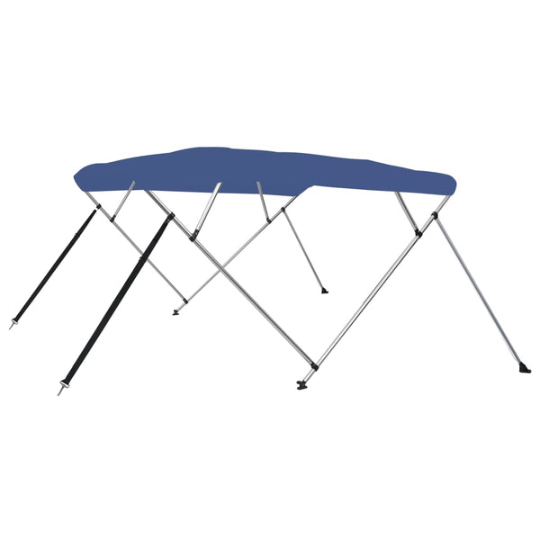  4 Bow Bimini Top Blue 243x180x117 cm