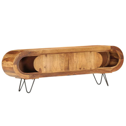 TV Cabinet 140x30x45 cm Solid Sheesham Wood