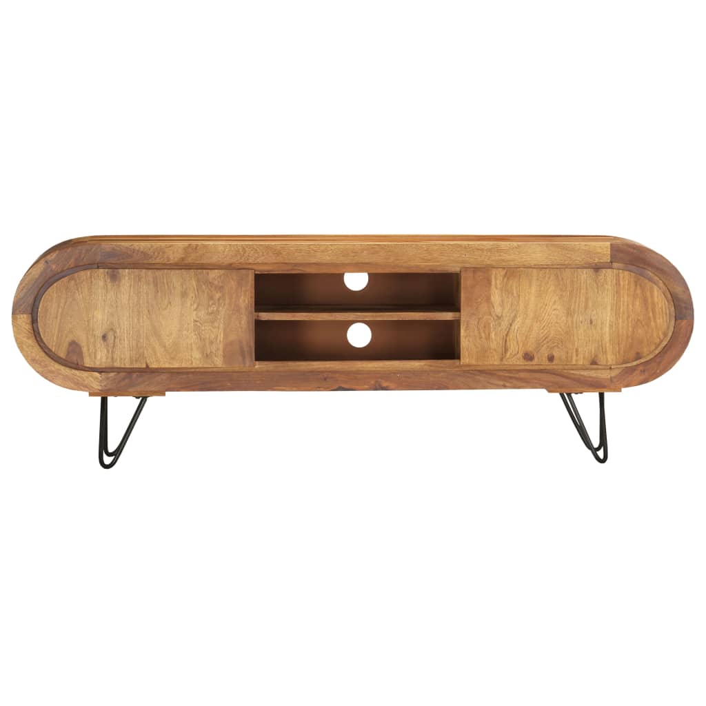TV Cabinet 140x30x45 cm Solid Sheesham Wood