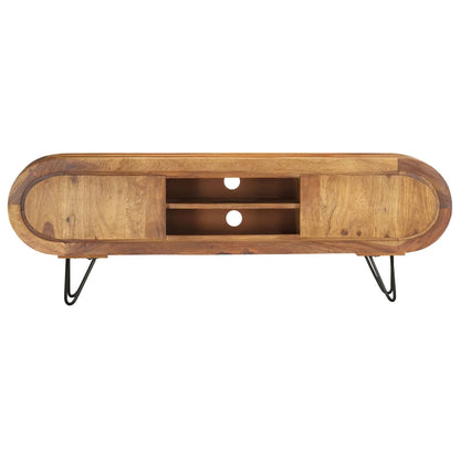TV Cabinet 140x30x45 cm Solid Sheesham Wood