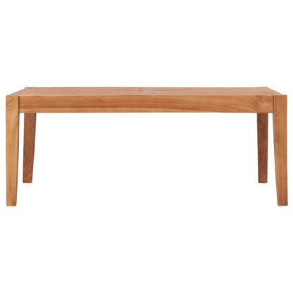 Garden Table 90.5x55.5x30.5 cm Solid Teak Wood