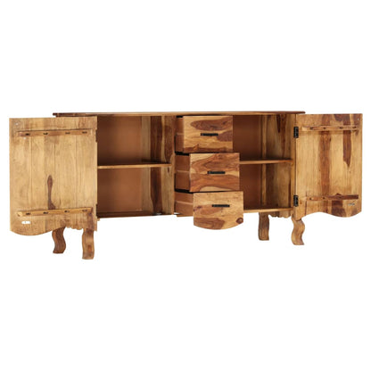Sideboard 145x40x80 cm Solid Sheesham Wood