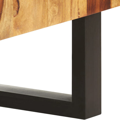 TV Cabinet 130x30x47 cm Solid Acacia Wood