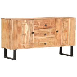 Sideboard 150x40x75 cm Solid Acacia Wood