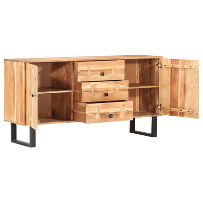 Sideboard 150x40x75 cm Solid Acacia Wood