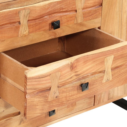Sideboard 150x40x75 cm Solid Acacia Wood