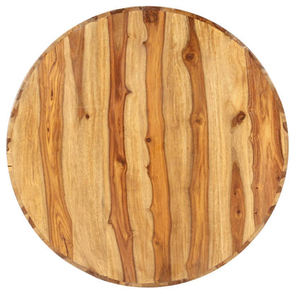 Round Coffee Table 65x30 cm Solid Sheesham Wood