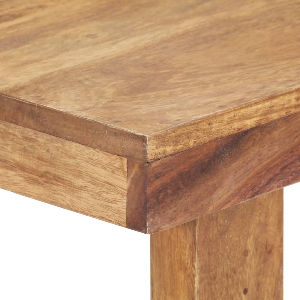 Dining Table 160x80x76 cm Solid Sheesham Wood