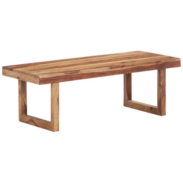  Coffee Table 100x50x35 cm Solid Sheesham Wood