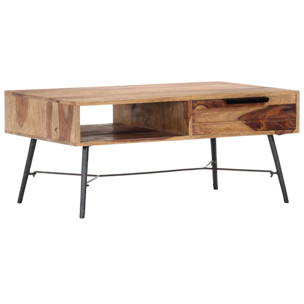  Coffee Table 88x55x40 cm Solid Sheesham Wood