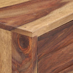 TV Cabinet 140x28x47 cm Solid Sheesham Wood