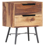 Bedside Cabinet 40x30x50 cm Solid Sheesham Wood