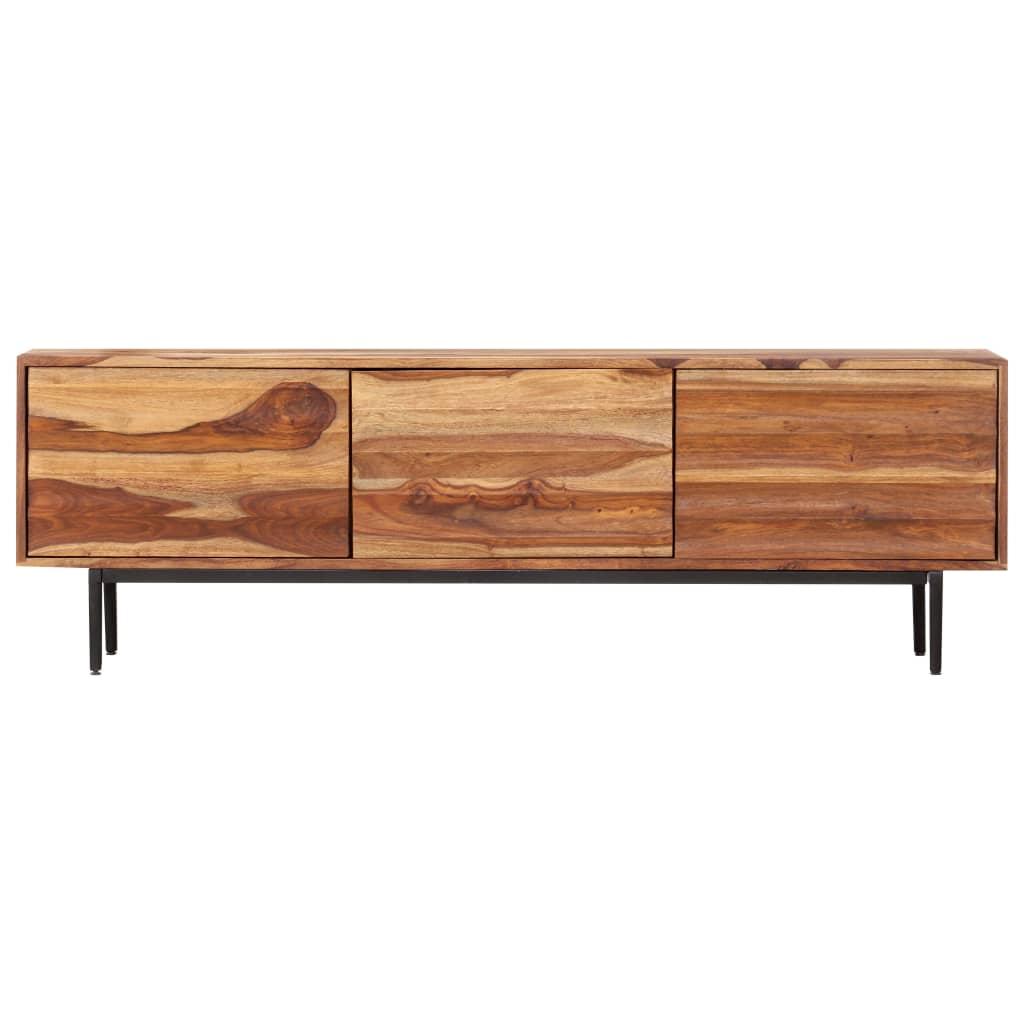TV Cabinet 140x30x45 cm Solid Sheesham Wood