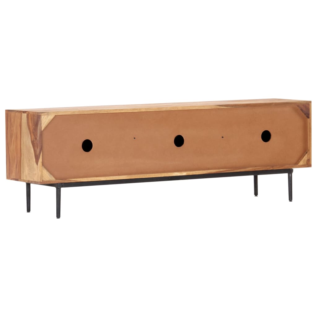 TV Cabinet 140x30x45 cm Solid Sheesham Wood