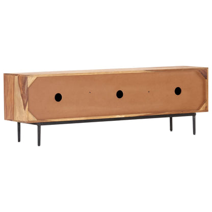 TV Cabinet 140x30x45 cm Solid Sheesham Wood