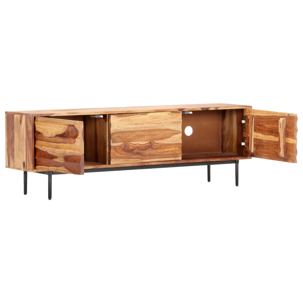 TV Cabinet 140x30x45 cm Solid Sheesham Wood