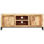 TV Cabinet 118x30x45 cm Solid Mango Wood