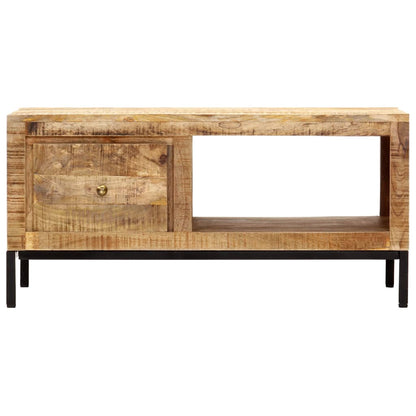 Coffee Table Solid Mango Wood - 88×50×42cm