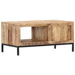 Coffee Table 88x50x42 cm Solid Mango Wood