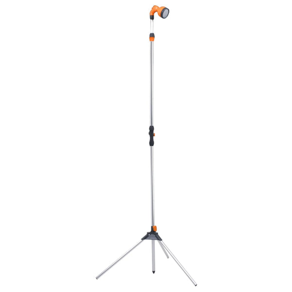 Garden Shower with Tripod 221 cm Aluminium