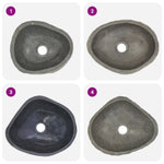 Basin River Stone Oval 30-37 cm