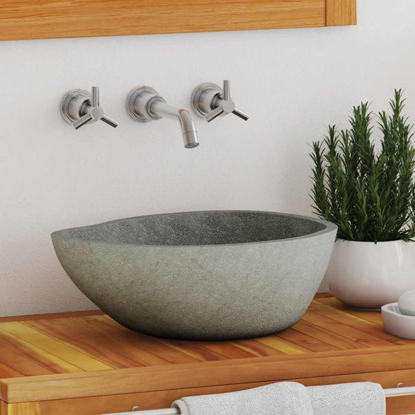  Basin River Stone Oval 38-45 cm