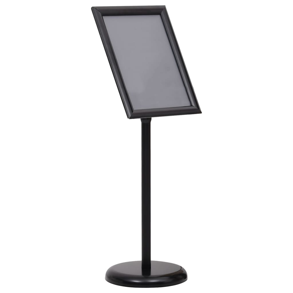 A3 Pedestal Poster Stand Black Aluminium | HomeAndLiving