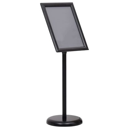 A3 Pedestal Poster Stand Black Aluminium | HomeAndLiving