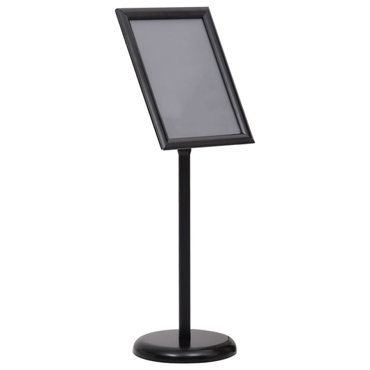 A3 Pedestal Poster Stand Black Aluminium | HomeAndLiving