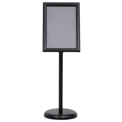 A3 Pedestal Poster Stand Black Aluminium | HomeAndLiving