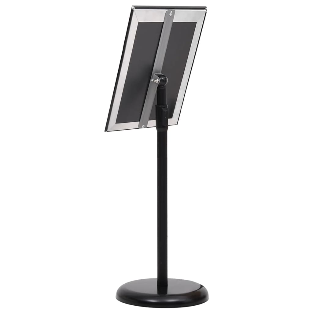 A3 Pedestal Poster Stand Black Aluminium | HomeAndLiving